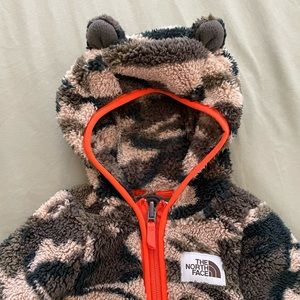 North Face One-Piece Baby Bear Bunting 3-6 months